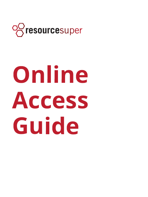 Online Access Guide